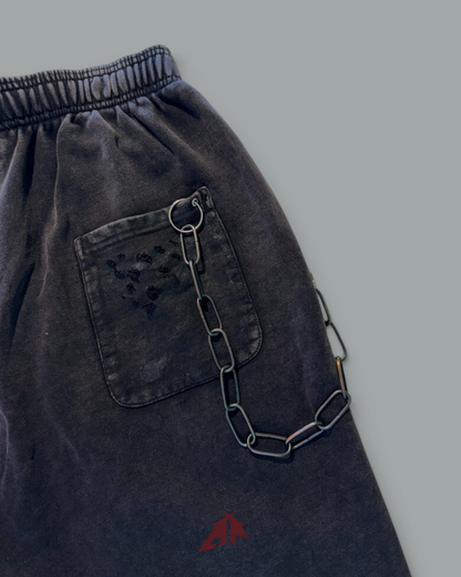 #0226 SCRATCHED PANTS